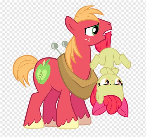 Apple Bloom Big Mcintosh Pony Applejack Macintosh Horse Png Pngwing