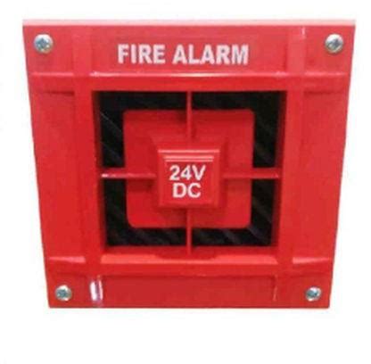 Red V Mild Steel Abs Fire Alarm Hooter At Best Price In Kolkata Id