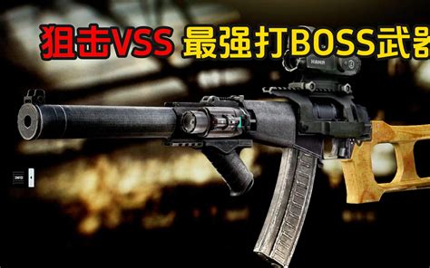 狙击vss 最强打boss武器 逃离塔科夫 米尔miru 米尔miru 哔哩哔哩视频