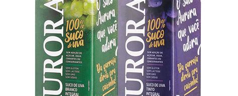 Aurora Lan A Suco De Uva Integral Em Embalagem Da Tetra Pak De