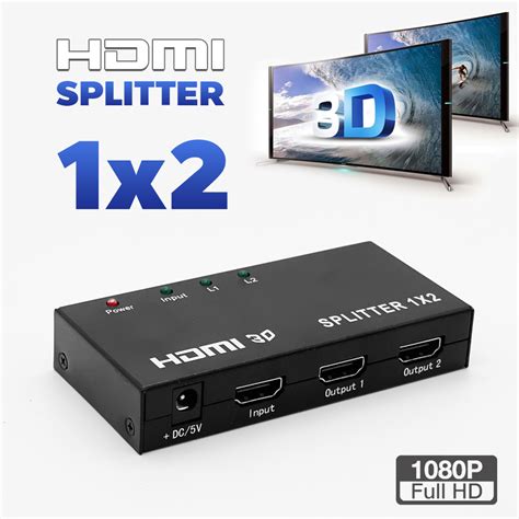 Ultra Hd Port D P Hub Hdmi Splitter X X K Repeater In