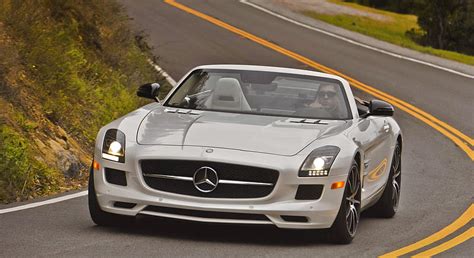 2013 Mercedes Benz Sls Amg Gt Roadster Designo Mystic White Front