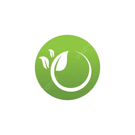 Logotipos De La Ecología De La Hoja Del árbol Verde Símbolo Amistoso Fresco Vector Png Nuevo