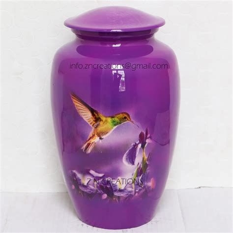 Humming Bird Picture Cremation Urns For Human Ashes Adult Ash Urns