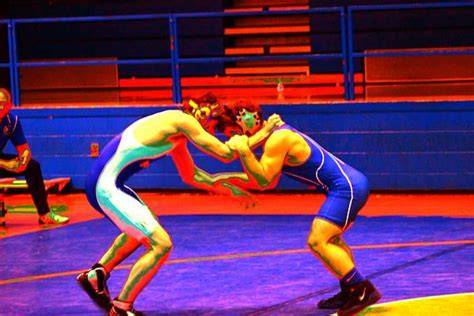 Wrestlers Grappling For A Hold By Earls Photography By Earl Eells A