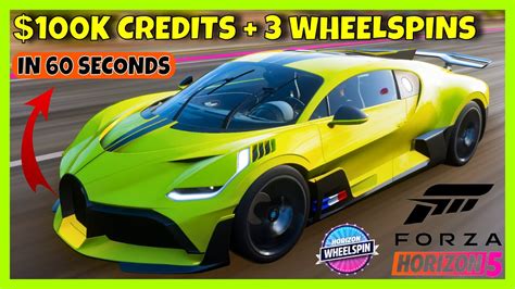 Forza Horizon Money Glitch Get K Credits And Wheelspins In