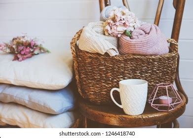 Cozy Easter Spring Still Life Scene Stock Photo Edit Now