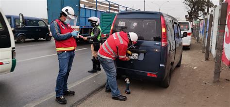 Sutran realizó más de mil operativos a nivel nacional contra el