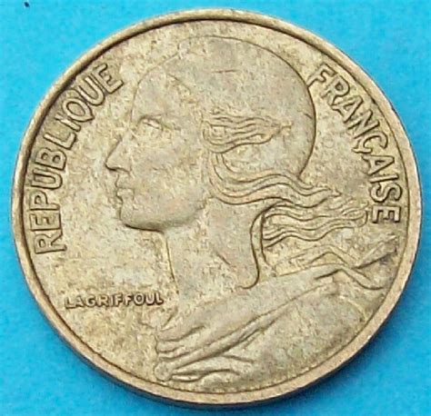 A Closer Look At The Marianne 5 Cent Coin Issued By France In 1974 Etsy