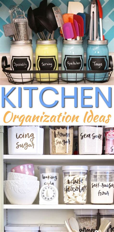 Kitchen Organization! The best kitchen organization ideas! Find DIY ...