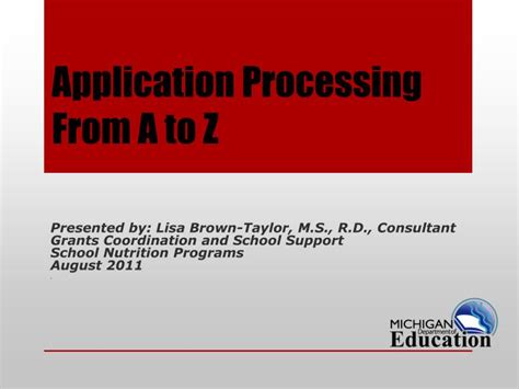 application processing     powerpoint