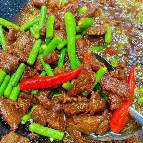 Resipi Daging Goreng Kunyit Tambah Sedap Bila Tumbuk Bahan Ni Power