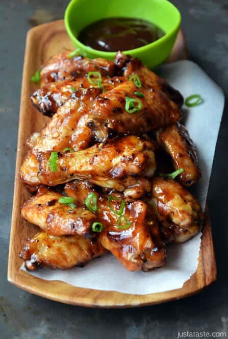 Crispy Baked Asian Chicken Wings Just A Taste