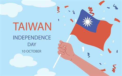 Happy Taiwan National Day October 10th Celebration Taiwanese Memorial