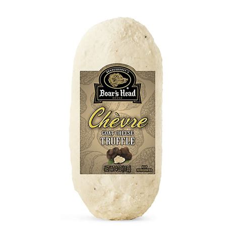 Boars Head Chevre Goat Cheese Truffle 4 Oz Albertsons