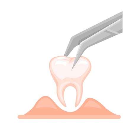 Premium Vector Teeth Extraction Surgeon Dental Care Illustration Vector