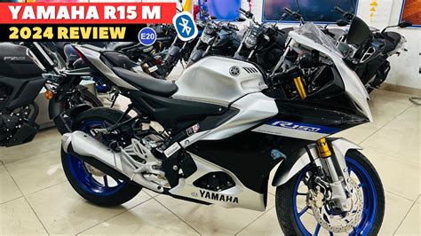 Yamaha R15m 2024 New Model Detailed Walkaround Review Top Speed Mileage E20 Obd2 R15m