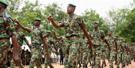 Communiqué Armée Recrutement du contingent 2024 COE Sénégal