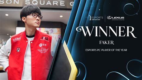 T1 Faker Wins Esports Pc Player Of The Year One Esports