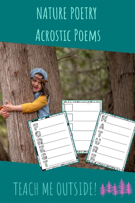 Nature Poetry Acrostic Poems | Acrostic poem, Acrostic, Student poetry