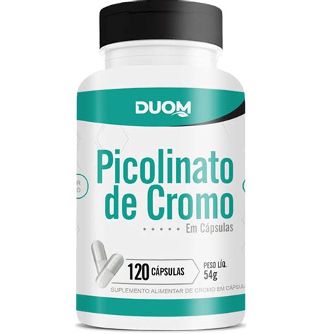 Picolinato De Cromo 120caps Duom Naturelt