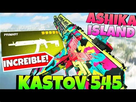 La KASTOV 545 Es INCREIBLE MEJOR CLASE De La KASTOV 545 En WARZONE