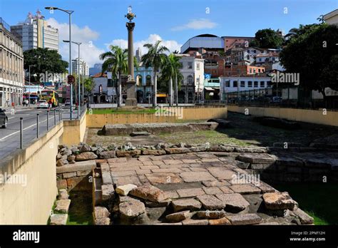 Valongo Wharf Cais Do Valongo Archaeological Site In Rio De Janeiro