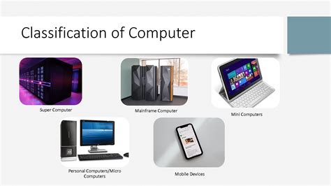 SOLUTION Classification Of Computer Studypool