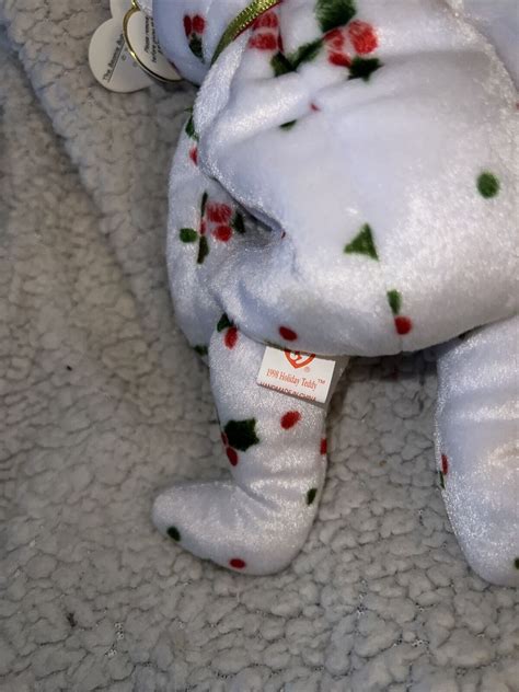 Mint Rare Holiday Teddy Ty Beanie Baby Pe Pellets Tag Errors