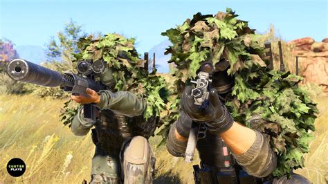 Stealth Sniper Team Ghost Recon Wildlands Ghillie Suit Sniper