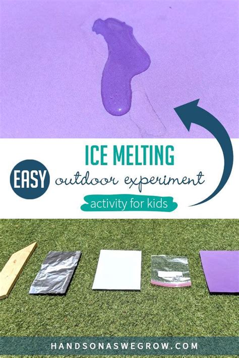 Ice Cube Melting Fun And Simple Science Experiment Hoawg Science