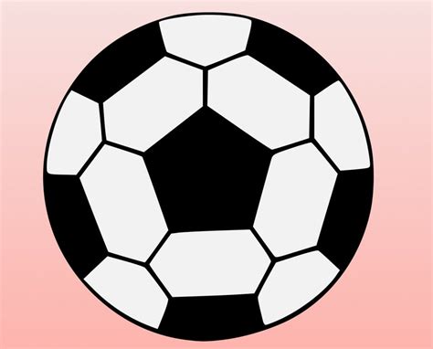 Soccer Ball SVG Free File