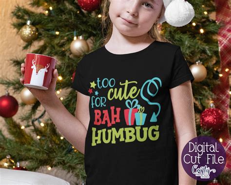 Christmas Svg Holiday Svg My First Christmas Too Cute For Bah