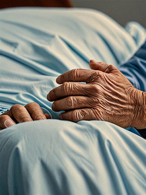 a person dying