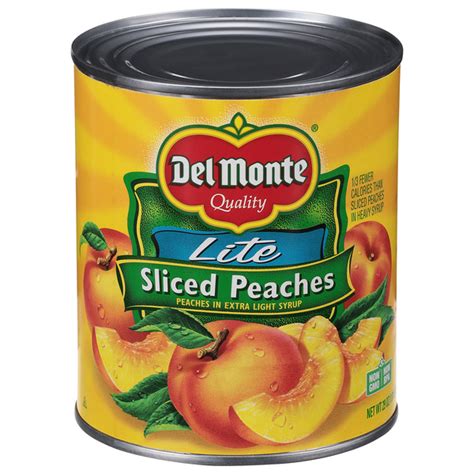 Save On Del Monte Lite Sliced Peaches In Extra Light Syrup Order Online