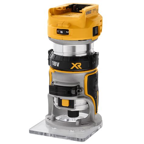 Toolstop Dewalt Dcw Nt V Xr Brushless Router In Mm With Extra