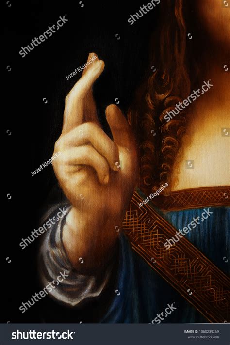 Hand Jesus Christ Symbolic Gesture Detail Stock Illustration 1060239269 Shutterstock