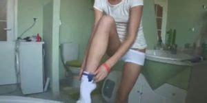 Luxury Hot Brunet In The Bathroom Video 3 Tnaflix