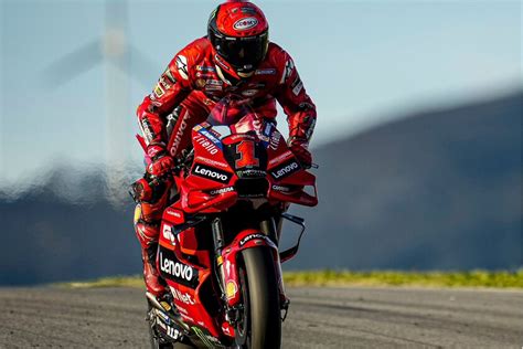 Pecco Bagnaia Certifica El Pleno De Ducati En Los Test Y Se Confirma