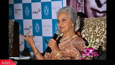 Bollywood Latest Conversations With Waheeda Rehman Book Launch Photos