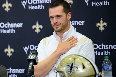 Derek Carr S First Words As Starting QB Of The Saints All That Is In