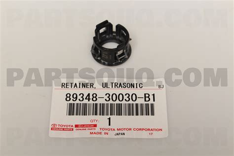 RETAINER ULTRASONIC SENSOR NO 1 8934830030B1 Toyota Parts PartSouq