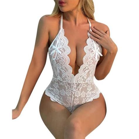 Ensemble de Lingerie Sexy en dentelle pour femmes sous vêtements