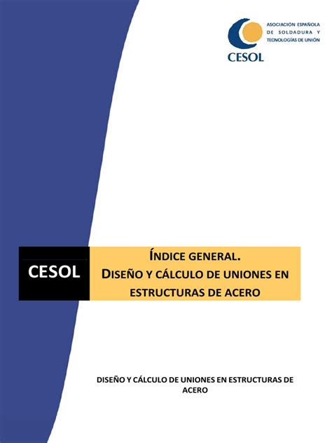 PDF Diseño y Cálculo de Uniones en Estructuras de Acero DOKUMEN TIPS