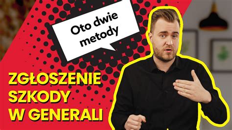 Zgłoszenie szkody Generali jak zgłosić szkodę YouTube