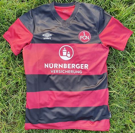 Nurnberg Home football shirt 2020 2021 Sponsored by Nürnberger