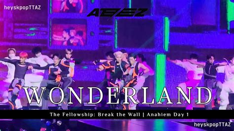 ATEEZ Wonderland 221107 에이티즈 THE FELLOWSHIP BREAK THE WALL