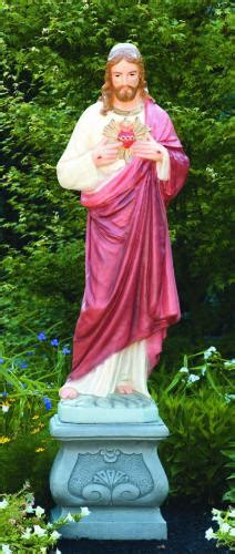 Sacred Heart Of Jesus Statue Religious Garden Statue