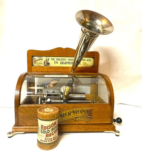 Columbia Bs Coin Operated Cylinder Phonograph Nice Time