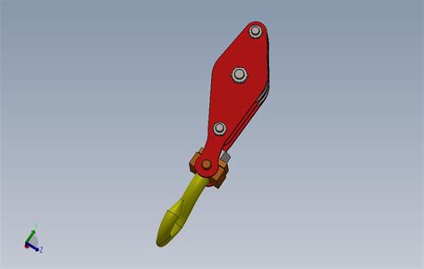 起重机钩 Solidworks 2016 模型图纸免费下载 懒石网